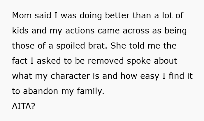 &ldquo;[Am I The Jerk] For Calling CPS On My Family And Asking To Be Removed From Our House?&rdquo;