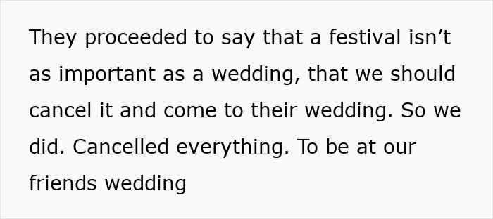 "They Thought It Would Be Funny": Friends Make Couple Cancel Their Holiday For Wedding
