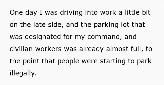 Parking Lot Rage At Military Base Ends Up With One Guy Getting A Ban From Parking There At All Parking Lot Rage At Military Base Ends Up With One Guy Getting A Ban From Parking There At All