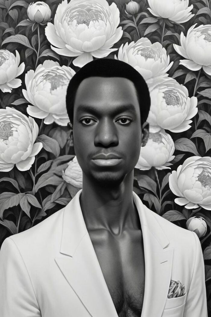 Photorealistic Self Portrait Of Mr. Dashaun Rashod Snipes From Mr. Dashaun Rashod Snipes