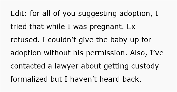 Man Refuses Vasectomy, Bans Abortion, Acts Shocked When Ex-Wife Initiates Custody On Her Terms