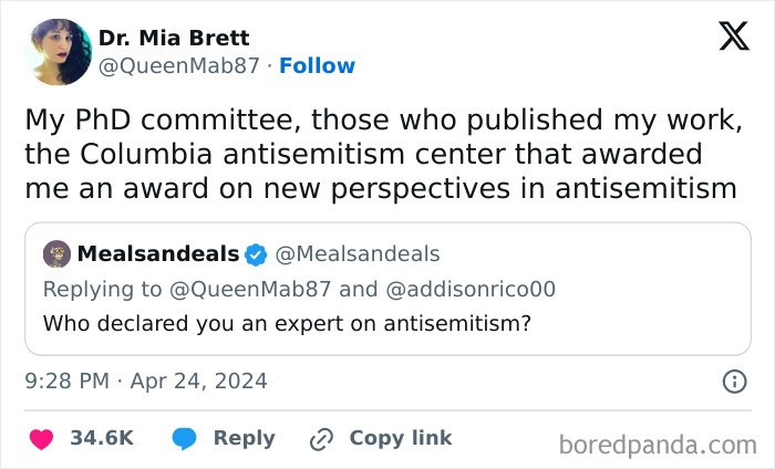 Twitter exchange showing a humorous online misunderstanding where a user questions another’s expertise.