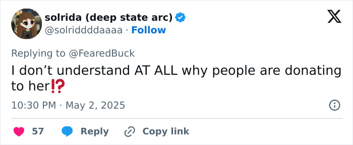 Tweet questioning donations to racist woman who called a 5-year-old the N-word on playground raising $500K. Tweet questioning donations to racist woman who called a 5-year-old the N-word on playground raising $500K.
