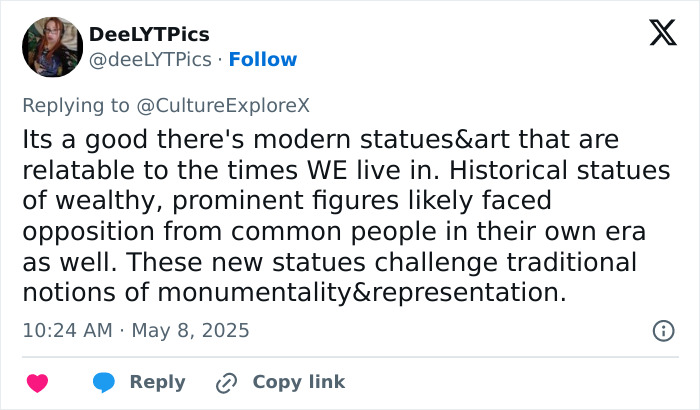 Statue of Black woman in NYC Times Square sparks debate over modern representation and monumentality. Statue of Black woman in NYC Times Square sparks debate over modern representation and monumentality.