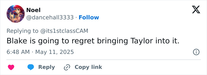 “Blake’s Going Down”: Blake Lively Allegedly Threatened BFF And Godmother Of Her Kids, Taylor Swift “Blake’s Going Down”: Blake Lively Allegedly Threatened BFF And Godmother Of Her Kids, Taylor Swift