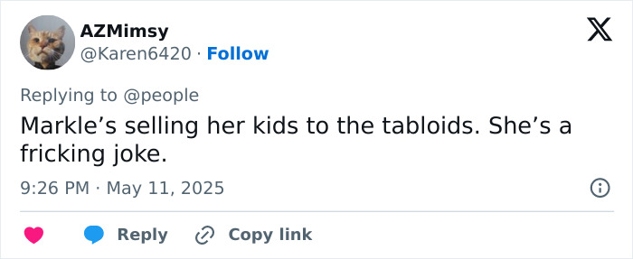 Tweet criticizing Meghan Markle for sharing a Mother’s Day snap of Lilibet and Archie amid SNL trolling. Tweet criticizing Meghan Markle for sharing a Mother’s Day snap of Lilibet and Archie amid SNL trolling.