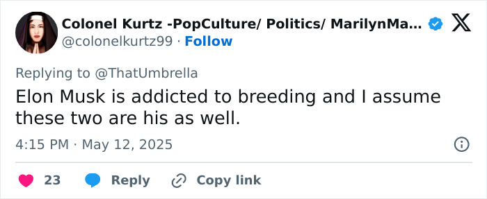 Tweet claiming Elon Musk fathered Amber Heard's new twins, sparking debates about embryos and paternity rumors. Tweet claiming Elon Musk fathered Amber Heard's new twins, sparking debates about embryos and paternity rumors.