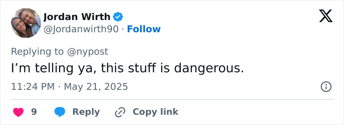 Tweet by Jordan Wirth warning about dangers, highlighting concerns related to Ozempic teeth side effects from weight loss meds. Tweet by Jordan Wirth warning about dangers, highlighting concerns related to Ozempic teeth side effects from weight loss meds.