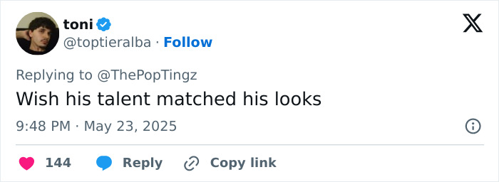 User comment on social media post about Bad Bunny’s extremely revealing underwear selfie making fans go wild. User comment on social media post about Bad Bunny’s extremely revealing underwear selfie making fans go wild.