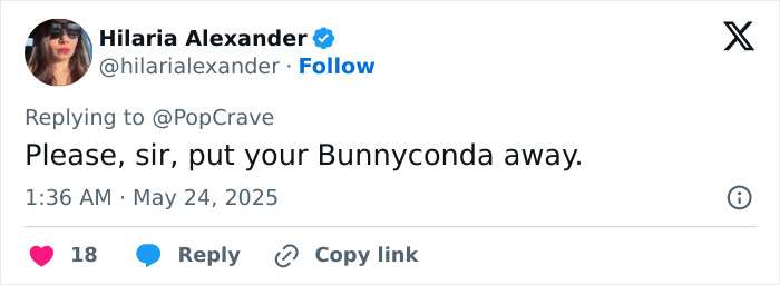 Tweet reply mentioning Bad Bunny with a humorous comment about his revealing underwear selfie that made fans go wild. Tweet reply mentioning Bad Bunny with a humorous comment about his revealing underwear selfie that made fans go wild.