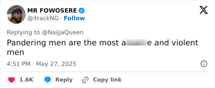 Screenshot of a tweet criticizing pandering men amid news of toddler found covered in blood after influencer incident. Screenshot of a tweet criticizing pandering men amid news of toddler found covered in blood after influencer incident.