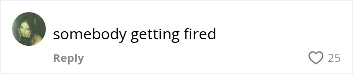Screenshot of social media comment saying somebody getting fired, related to dangerous malfunction at Beyoncé's show concerns. Screenshot of social media comment saying somebody getting fired, related to dangerous malfunction at Beyoncé's show concerns.