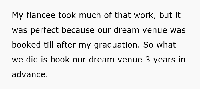 Couple books wedding venue 3 years in advance, preparing for their dream event before sister’s unexpected demand. Couple books wedding venue 3 years in advance, preparing for their dream event before sister’s unexpected demand.