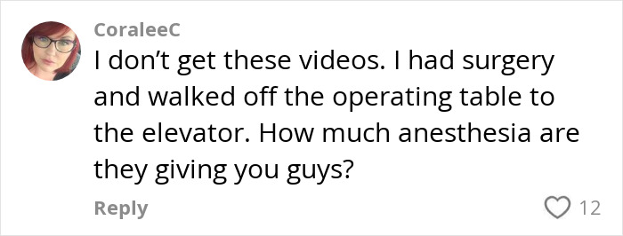 Comment about a mom waking from surgery, confused about how many kids she gave birth to, discussing anesthesia effects. Comment about a mom waking from surgery, confused about how many kids she gave birth to, discussing anesthesia effects.