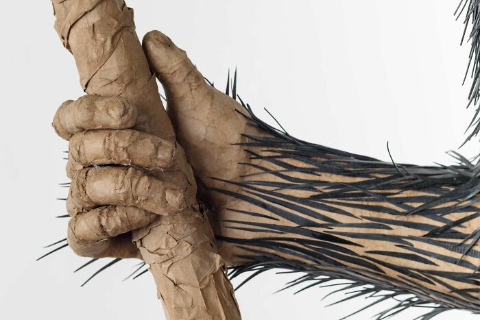 I Turn Discarded Bike Parts, Tubes, And Tires Into Sculptures I Turn Discarded Bike Parts, Tubes, And Tires Into Sculptures