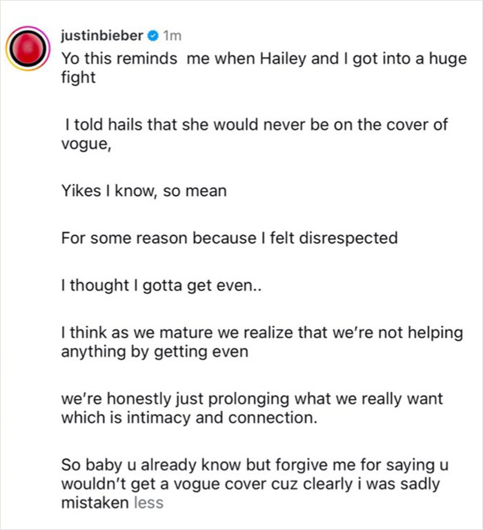 Justin Bieber admits to slighting Hailey and is seen roaming LA shirtless after the downfall. Justin Bieber admits to slighting Hailey and is seen roaming LA shirtless after the downfall.