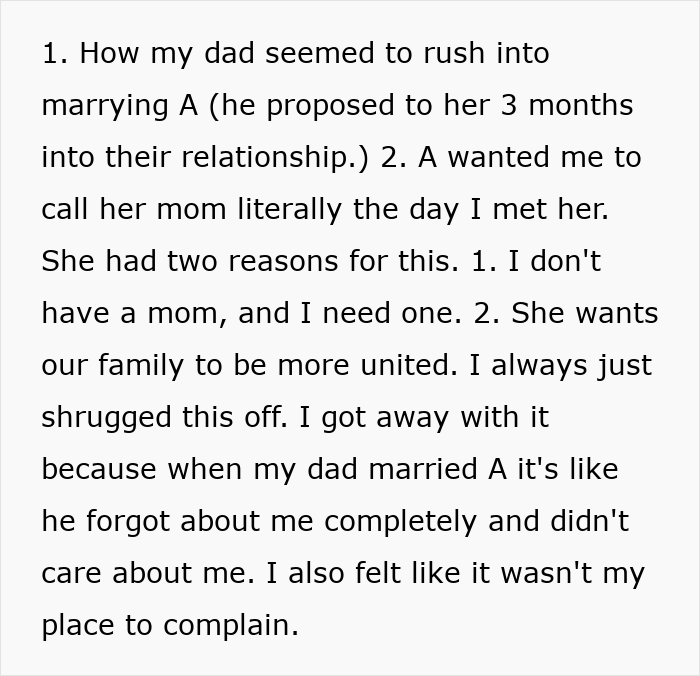Stepmom Calls Teen’s Bio Mom A “Part-Timer” When He Refuses To Be Adopted By Her Stepmom Calls Teen’s Bio Mom A “Part-Timer” When He Refuses To Be Adopted By Her