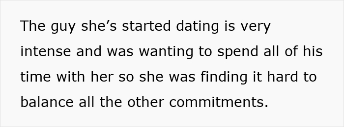 Woman struggling to balance time with new romance while daughter supports her grieving journey and senses red flags.
