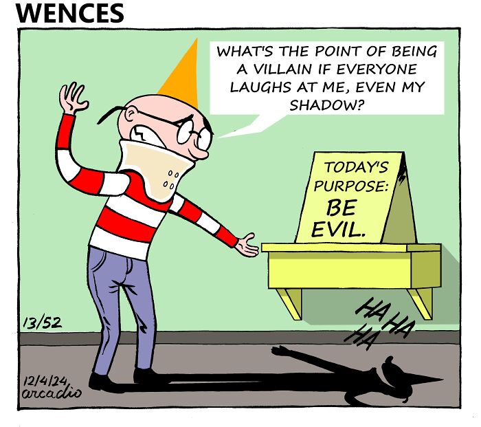 The Adventures Of Wences And His Friends: My 27 One-Panel Comics
