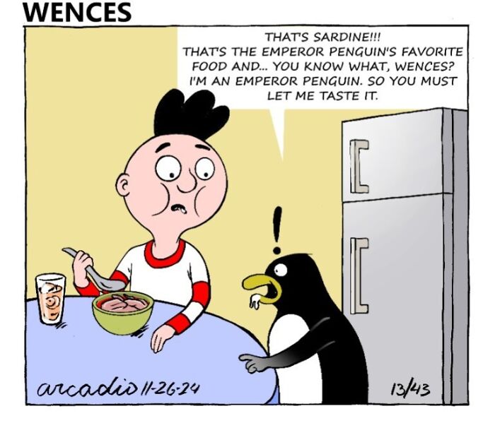 The Adventures Of Wences And His Friends: My 27 One-Panel Comics