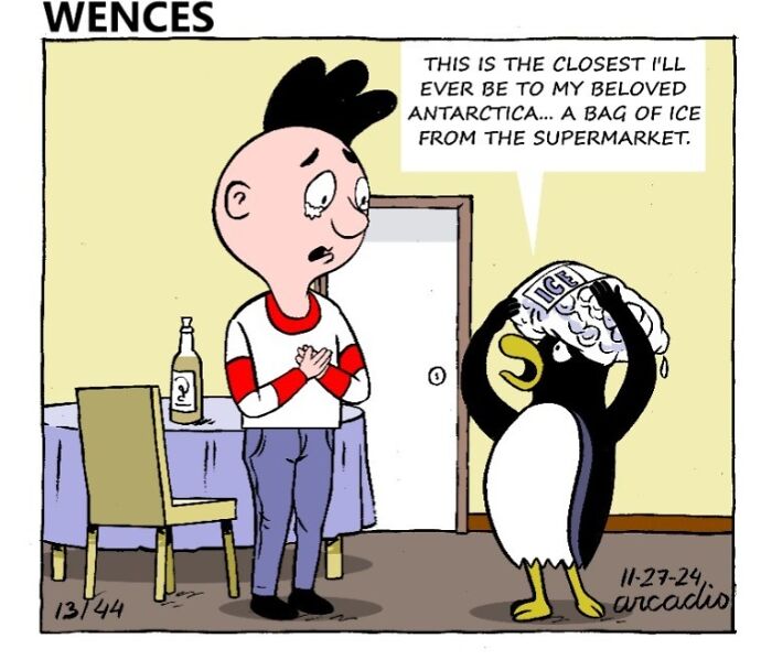 The Adventures Of Wences And His Friends: My 27 One-Panel Comics