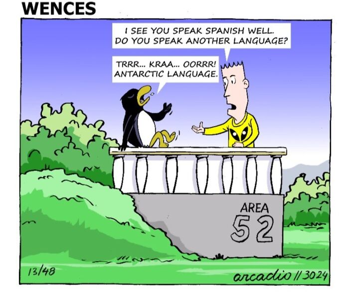 The Adventures Of Wences And His Friends: My 27 One-Panel Comics