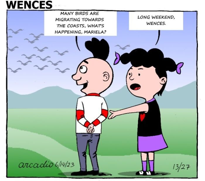 The Adventures Of Wences And His Friends: My 27 One-Panel Comics