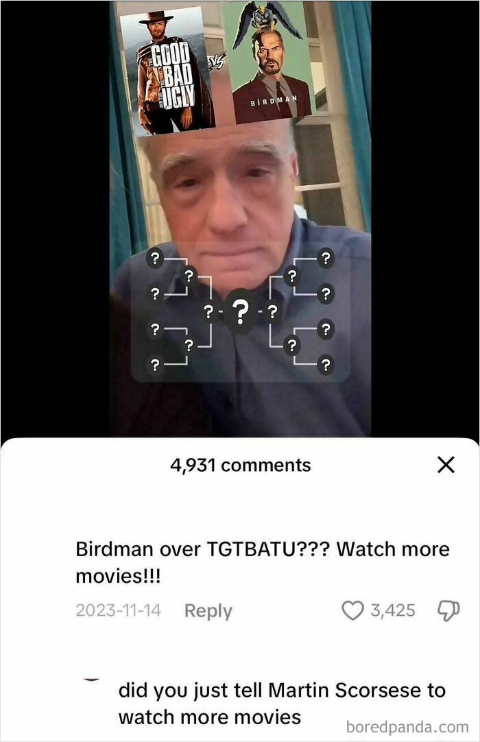 Martin Scorsese confused online with a movie debate in hilarious cases where people didn’t know who they were speaking to.
