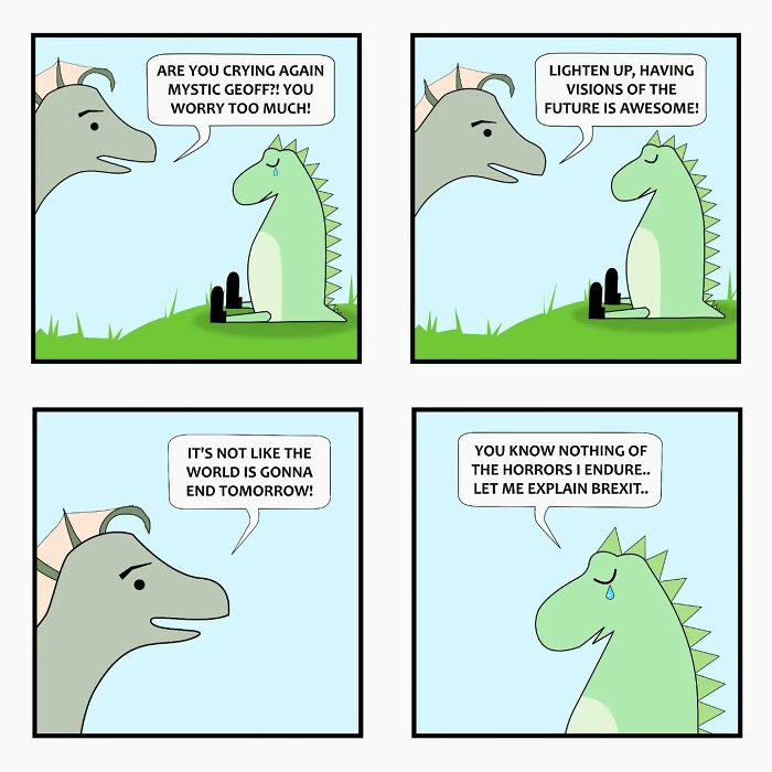 25 Witty Comics By Captain Sticky That Blend Everyday Life Cringe With ...