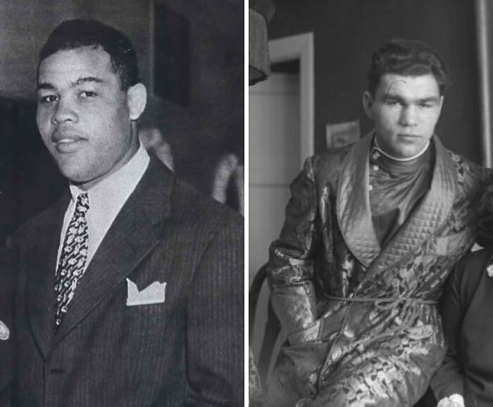 Two historical figures in black and white photos, illustrating unexpected friendships between historical figures.