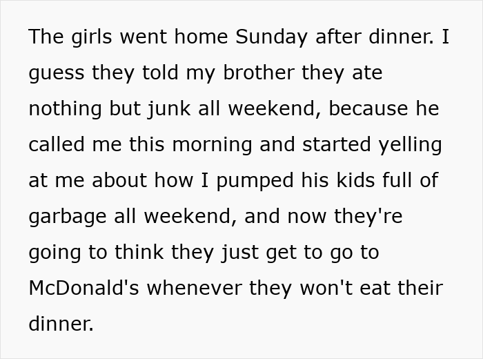 Vegan Watches Nieces For The Weekend, Her Brother Explodes Over What She Fed Them