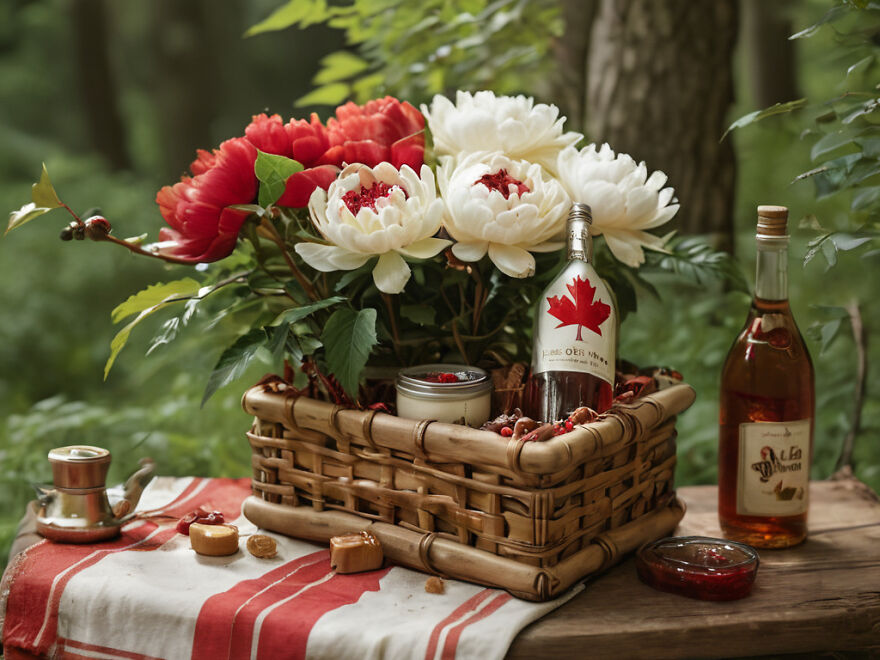 How I Celebrated Canada Day With Lifelike Floral Art