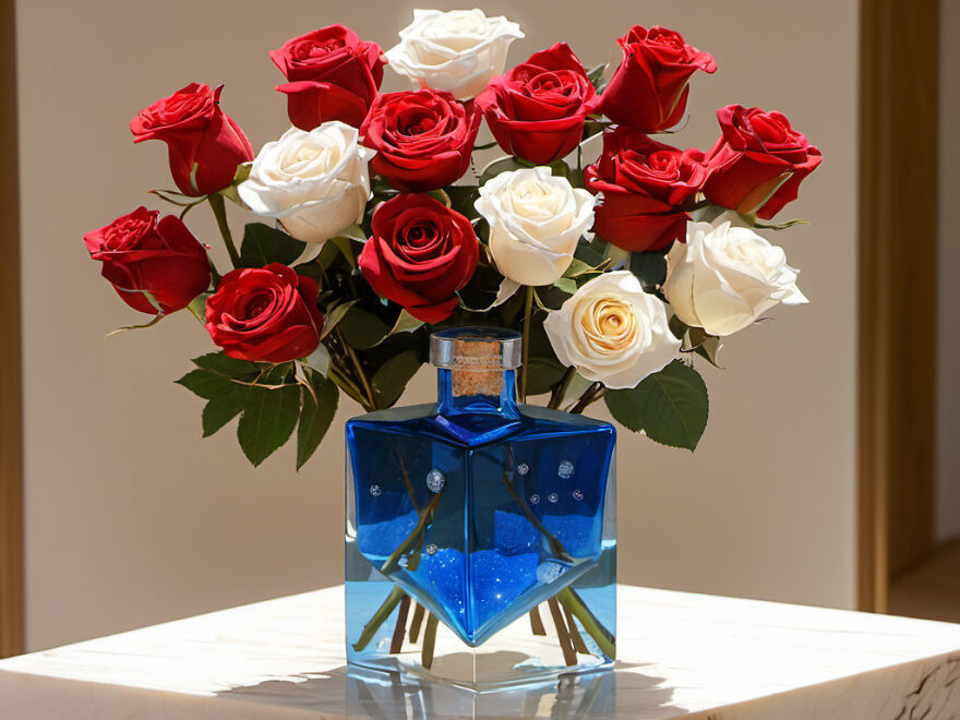 How I Created An Everlasting "Stars & Roses" Tribute For Flag Day How I Created An Everlasting "Stars & Roses" Tribute For Flag Day