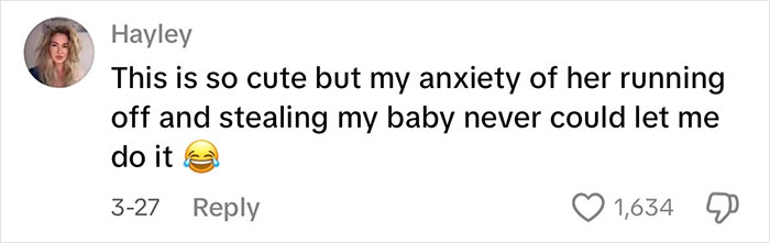 Social media comment reacting to viral story of Japanese waitress helping traveling mom and dad with baby. Social media comment reacting to viral story of Japanese waitress helping traveling mom and dad with baby.