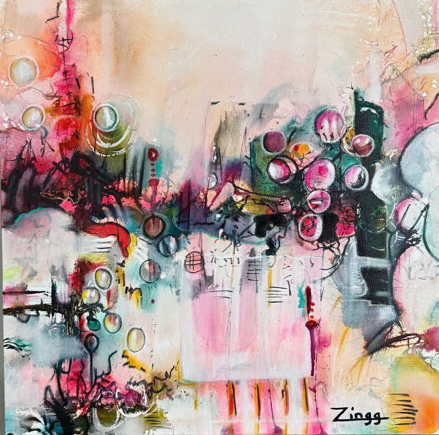 "Glowing Pattern In The Window" Oil Painting By Theresa Zingg. Find At Www.theresazingg.com