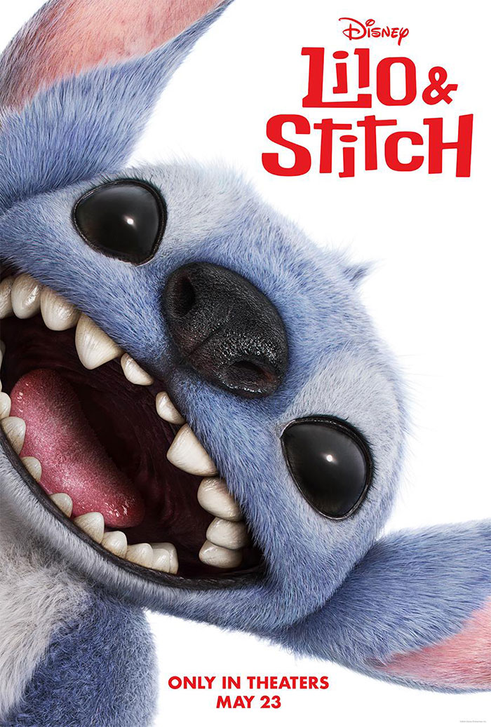 Close-up of Stitch from Lilo & Stitch live-action, highlighting Disney fans' reaction and change to character's look. Close-up of Stitch from Lilo & Stitch live-action, highlighting Disney fans' reaction and change to character's look.