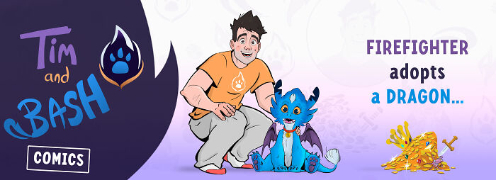 In My Latest Comic Episode, Pet Dragon Named Bash Looks For A Wealthy Owner (Part 6) In My Latest Comic Episode, Pet Dragon Named Bash Looks For A Wealthy Owner (Part 6)