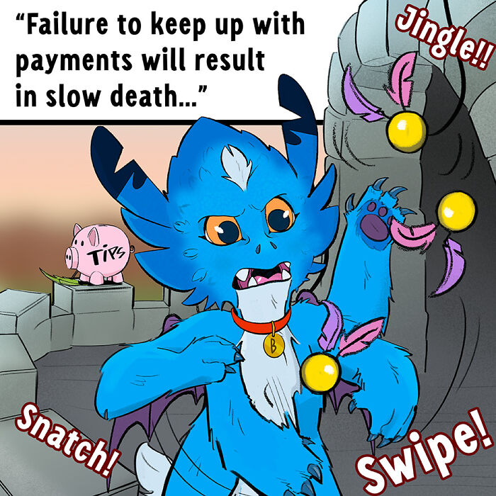 In My Latest Comic Episode, Pet Dragon Named Bash Looks For A Wealthy Owner (Part 6) In My Latest Comic Episode, Pet Dragon Named Bash Looks For A Wealthy Owner (Part 6)