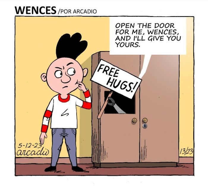 The Adventures Of Wences And His Friends: My 27 One-Panel Comics
