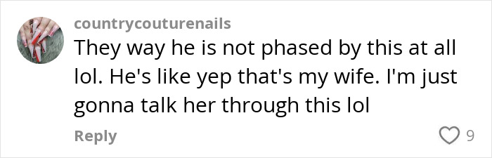 Comment about a husband calmly supporting his wife who is unprepared for how many kids she gave birth to after surgery. Comment about a husband calmly supporting his wife who is unprepared for how many kids she gave birth to after surgery.