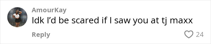 Comment on social media post expressing fear about seeing someone at a store, highlighting the tattoo boom may be cooling off in 2025. Comment on social media post expressing fear about seeing someone at a store, highlighting the tattoo boom may be cooling off in 2025.