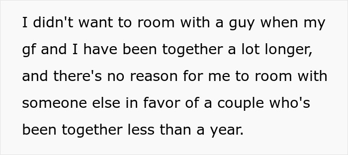 Man refuses to give up paid master bedroom to friend’s boyfriend, sparking accusations of homophobia in a roommate dispute. Man refuses to give up paid master bedroom to friend’s boyfriend, sparking accusations of homophobia in a roommate dispute.