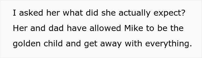 Text excerpt about a couple dealing with a daughter refusing to invite a bully brother to the wedding, causing tension. Text excerpt about a couple dealing with a daughter refusing to invite a bully brother to the wedding, causing tension.