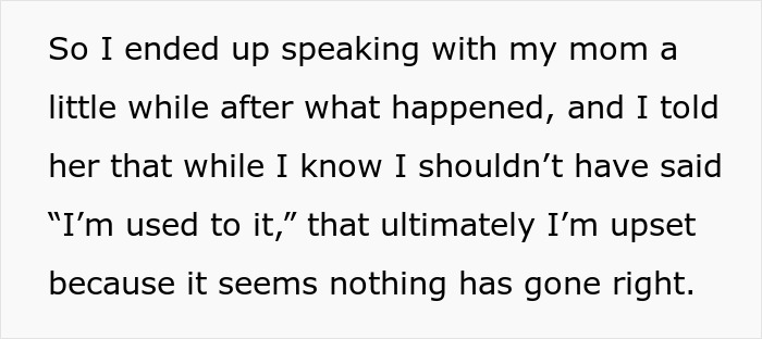 Text excerpt showing bride’s upset feelings as parents treat wedding secrets like gossip, causing drama and ruining moments. Text excerpt showing bride’s upset feelings as parents treat wedding secrets like gossip, causing drama and ruining moments.