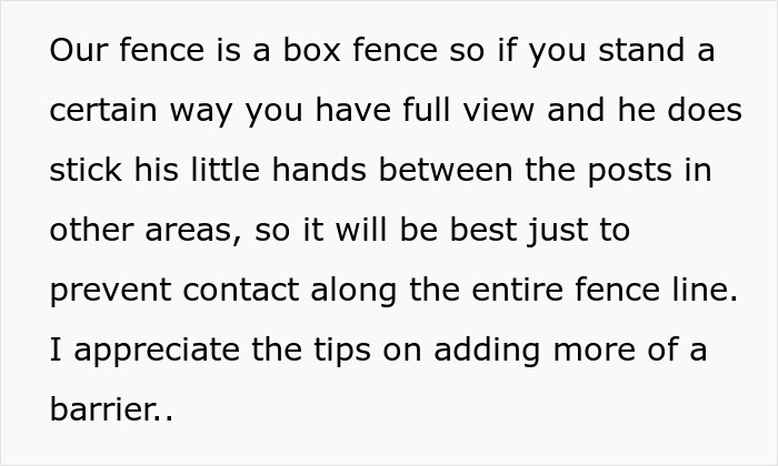 Fence turned into fast food window for dogs by neighbor’s kid, woman builds barricade to stop the chaos.