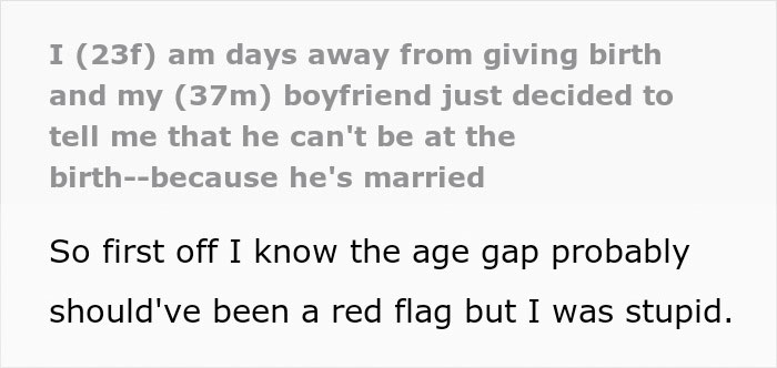 Woman finds out about boyfriend’s secret wife just days before giving birth to his child in emotional revelation text screenshot. Woman finds out about boyfriend’s secret wife just days before giving birth to his child in emotional revelation text screenshot.