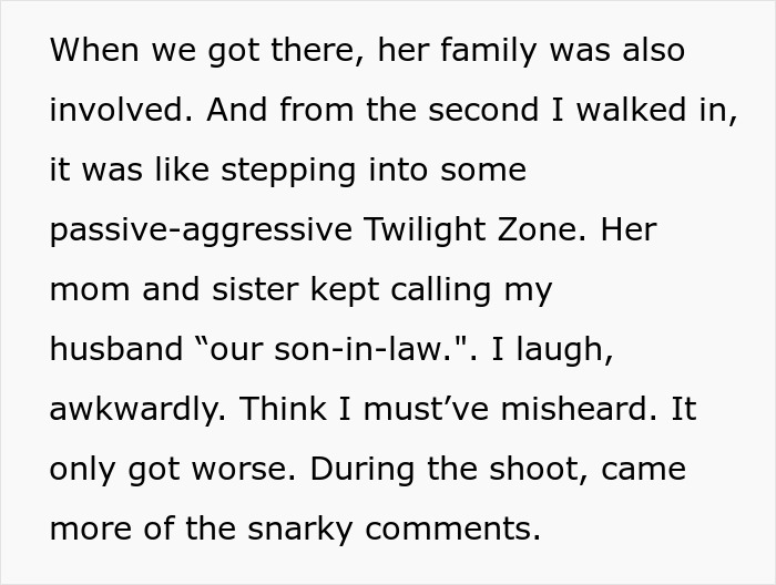 Woman feeling humiliated while interacting with her husband’s childhood best friend and his family in a tense setting. Woman feeling humiliated while interacting with her husband’s childhood best friend and his family in a tense setting.