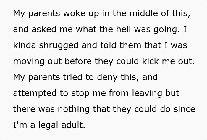 Parents Plan To Kick Out Their Teen After Her 18th Birthday, Freak Out When She Leaves By Herself Parents Plan To Kick Out Their Teen After Her 18th Birthday, Freak Out When She Leaves By Herself