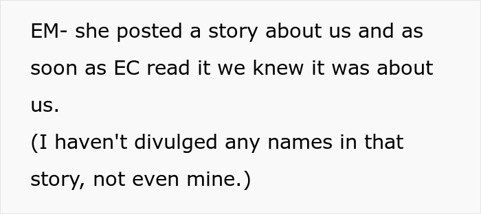 Text excerpt showing a story about a girl’s 11th birthday turning sour due to visiting relatives demanding cake, gifts, and attention.