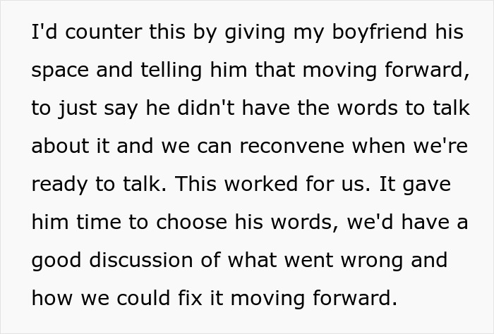 Text excerpt discussing handling a situation about stopping a boyfriend’s proposal and communication advice. Text excerpt discussing handling a situation about stopping a boyfriend’s proposal and communication advice.